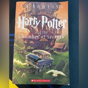 Upgrade Cover paperback Harry Potter and the chamber of secrets